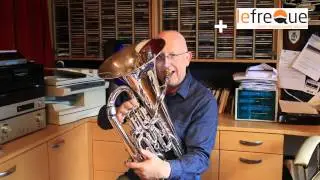 Steven Mead testing  lefreQue on Euphonium