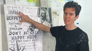 🎨 The Story Behind the Art: Jimmy Buffett  Painting - Kyle Lucks Fine Art 🦜🌊