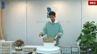 Tapered Seagrass Basket