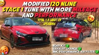 MODIFIED i20 NLINE 🔥 WITH STAGE 1 TUNE | KARMIC PERFORMANCE | HYDERABAD | TELUGU MOTOVLOGGER