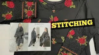 Baroque Sale  Customer  Stitching Dress Design Ideas  For UAE  Customer LAWN UF 361#usmanfashion
