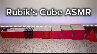 ASMR with Rubik’s cubes! 