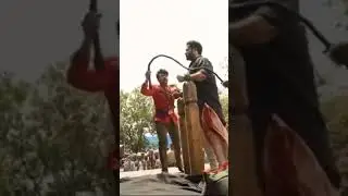 Rrr making behind the scenes #ntr #ramcharan #rrr #rajamouli