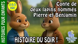 Pierre le Lapin et la grande aventure 🐰 Histoire du soir pour enfants 🇫🇷 | Conte sur la curiosité