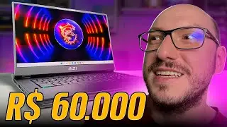 O NOTEBOOK MÁXIMO: Core i9 e RTX 4090 pra levar!