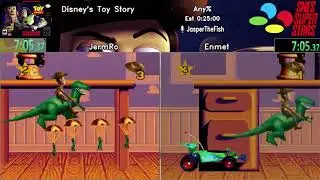 SNES Super Stars 2018 [012] - Toy Story (Any% Race) by JermRo and Enmet