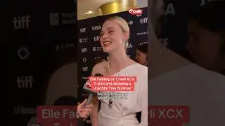 Elle Fanning on Charli XCX T-shirt and declaring a 'Joachim Trier summer' | TIFF