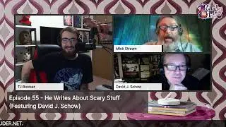 RabbitHole: Episode 55 - He Writes About Scary Stuff (Featuring David J. Schow)