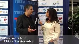 Kiran Malhotra,Dir of VC Relationships interviews Prashant Gulati at TiEcon2015 #TIETV