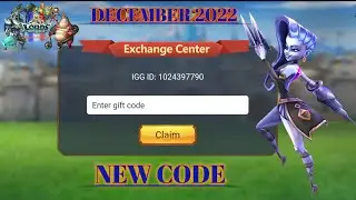 Lords Mobile New Redeem Code||New Redemption Code December 2022