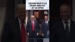 WATCH: Crowd Greets Trump with Boos and Cheers at US Open Men&rsquo;s Final | Alcaraz vs Sinner | N18G