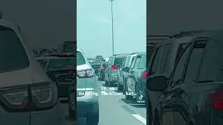 Texas commutes: city vibes #traffic #houston
