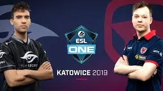 Dota 2 - Team Secret vs. Gambit - Game 2 - GRAND FINAL - ESL One Katowice 2019