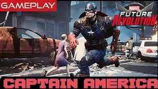 CAPTAIN AMERICA GAMEPLAY | MARVEL FUTURE REVOLUTION