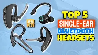Best Single Ear Bluetooth Headset In 2025 | Top 5 Bluetooth Headsets Review