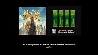 RCCE Engineer Can Harden Docker and Portainer End-to-End