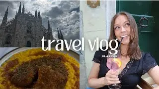 TRAVEL VLOG | exploring Milan & Genoa, shopping, pizza, pasta & lots more