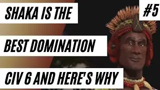 Civ 6 Zulu Domination Deity МЕСТЬ Нубии