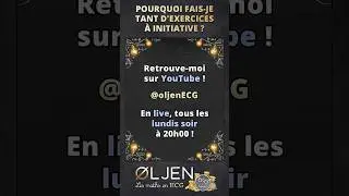 [ECG#7-2] Pourquoi fais-je tant d'exercices &agrave; initiative ?