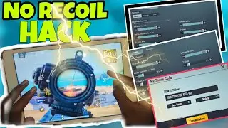 NO RECOIL HACK 😱BEST SENSITIVITY & CONTROL LAYOUT BGMI UPDATE 1.8 90 FPS EXTREME