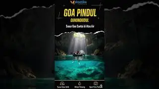 Goa Pindul Gunungkidul | Susur Goa Santai di Atas Air yang Seru 🛟 #shorts #goapindul #gunungkidul
