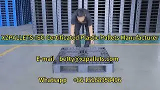 plastic pallet #production #china #pallets #logistics #factory #manufacturing #storage #transport
