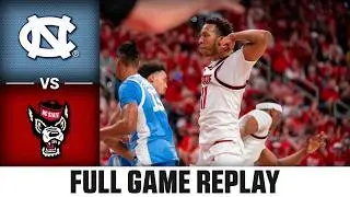 North Carolina vs. NC State Game Full Game Replay | 2025-26 ACC Men's Basketball
