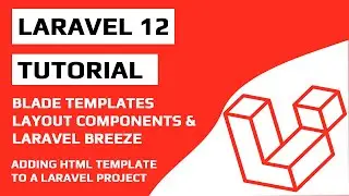 How to Integrate HTML Template to Laravel project + Layouts components & Breeze Authentication Setup