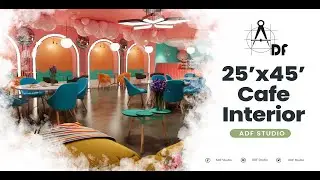 25x45 Cafe Interior | small budget big makeover | coffee shop interior | low budget big cafe