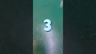 How to make fondant number three easy way making tutorial #numbers #alphabet #art #ideas #ytshorts