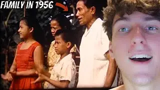 Philippines Family Life in 1950's! AMERICAN Reacts