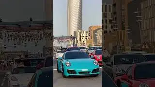 Car parade at Lusail Boulevard Qatar #qatar #rjved #carparade #ramadan2023