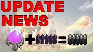 Update News - Walls Can Be Upgraded With Elixir! (Clash of Clans)