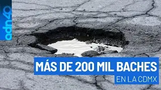 &iexcl;Inundados de baches! M&aacute;s de 200 mil afectan autos en CDMX en temporada de lluvias