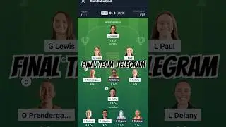 Ireland Women vs Zimbabwe Women 3rd T20 Fantasy Team | IR-W vs ZM-W 3rd T20 Dream Team Prediction