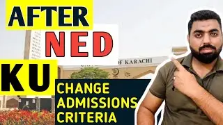 KARACHI UNIVERSITY CHANGES ADMISSION CRITERIA FOR NEW STUDENT