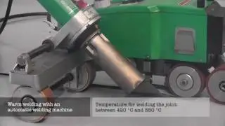 Alumasc Vaeplan Hot Welding Joint Machine