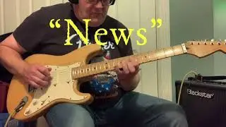 &ldquo;News&rdquo; a Dire Straits guitar cover by Brian Rust