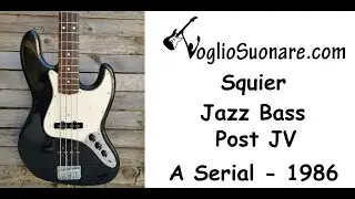 RIF 757B  Squier Jazz Bass A Serial 62 Reissue Fender JV Era 1985