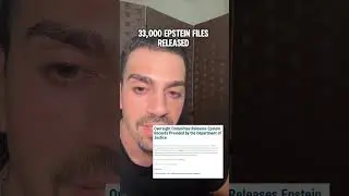 33,000 pages of Epstein files have been released