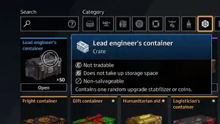 Crossout : 50x Lead Engeneers Container ( year pack opening pt.1 )