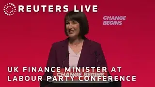 LIVE: Britain's finance minister speaks at Labour Party conference