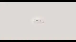 Beautiful Hello Button