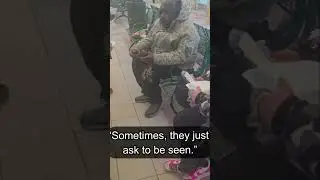 Sometimes they don&rsquo;t need money. They need to be seen.#Shorts#Humanity#Kindness#RealHands