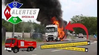 [Alertes sp&eacute;ciales #18] Plut&ocirc;t feu de PL TMD ou d'industrie ?