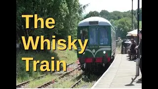 The Whisky Train Dufftown & Keith Town Heritage Railway special whisky coach great cafe