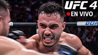 &laquo;UFC 4 в прямом эфире | Полный нокаут в действии 🔴&raquo; С участием TheRealGamer, брата HazelElSobresa...