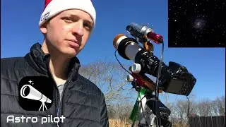 Imaging The PINWHEEL GALAXY with a SMALL TELESCOPE!!!