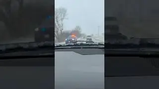 Chicago Suburbs Snow Squall #subscribe #trending #viral #driving #automobile #police #crash #yt