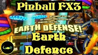 Pinball FX3 - Earth Defence table - Gameplay - Sci-Fi Pack - Dorafly